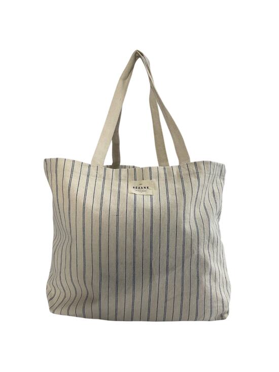 Sézane Handbags - Sézane Striped Sand And Blue Tote Bag Size OS